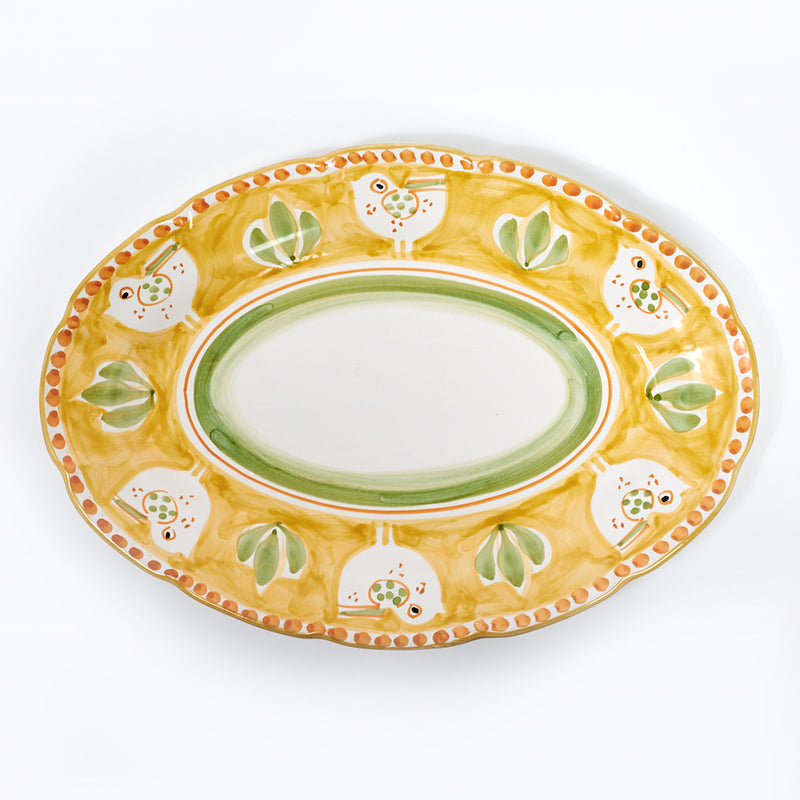 Campagna Colorful Oval Platter Medium