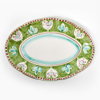 Campagna Colorful Oval Platter Medium