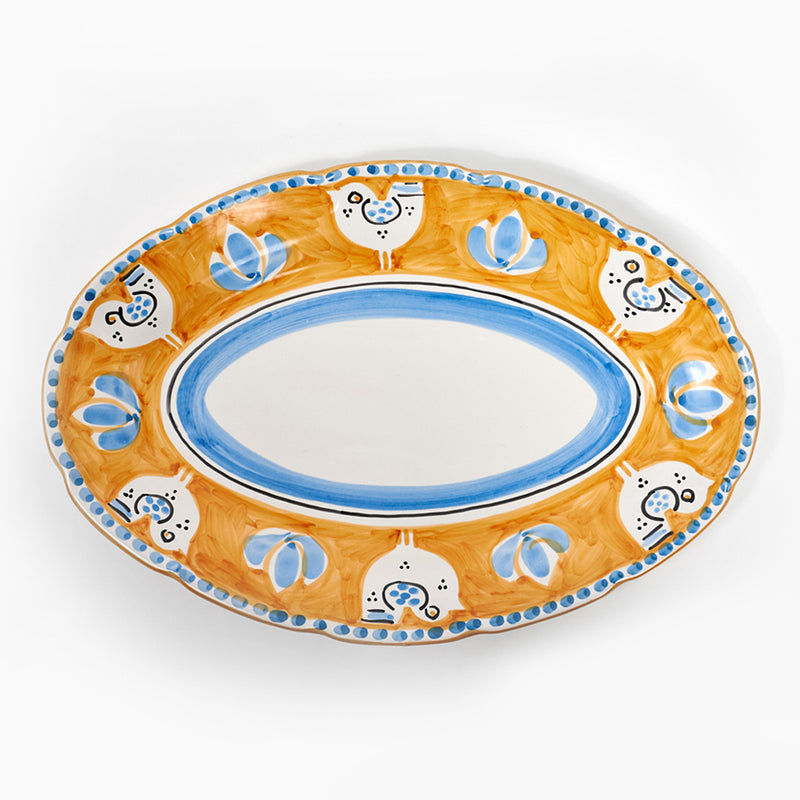 Campagna Colorful Oval Platter Medium