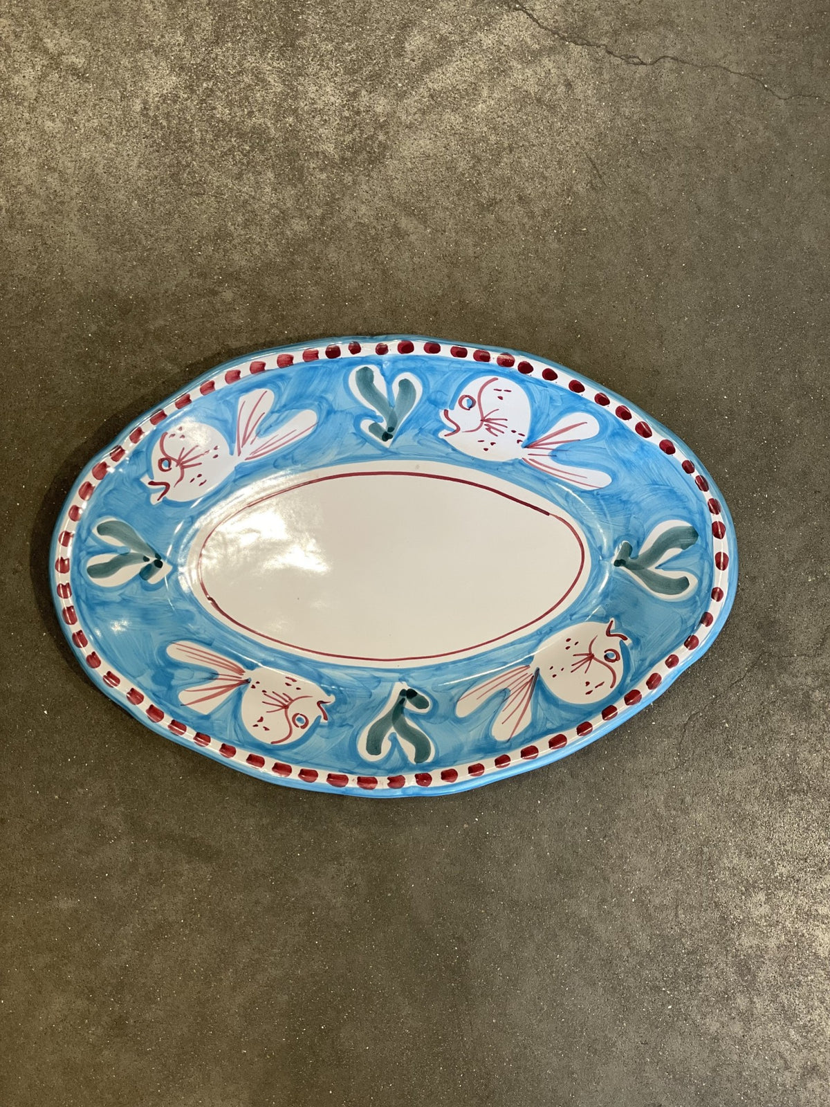 Campagna Colorful Oval Platter Medium